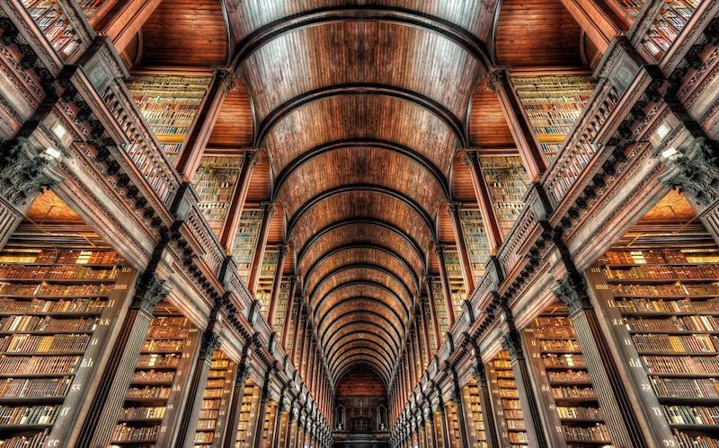 Dublin's Trinity College crowned one of the world's most awe-inspiring interiors
