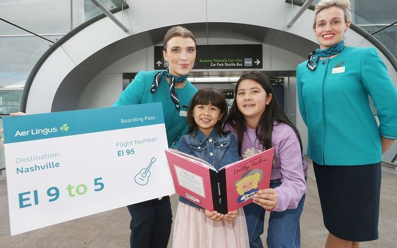 Aer Lingus honors Dolly Parton with EI95 flight number on Dublin to Nashville route