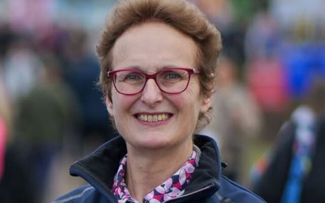Kay O\'Sullivan at the National Ploughing Championships.