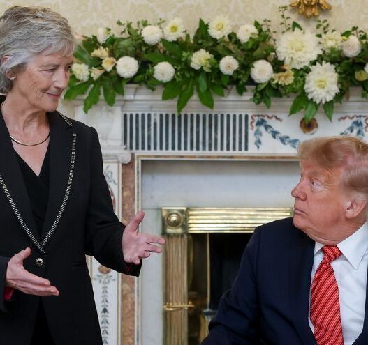 President of Ireland says Trump asked her about Irish unity