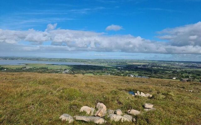 A view from the Kerry Camino of Tralee Bay in County Kerry.