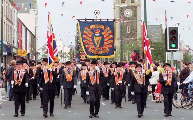 Orange Order march up in the air following protests