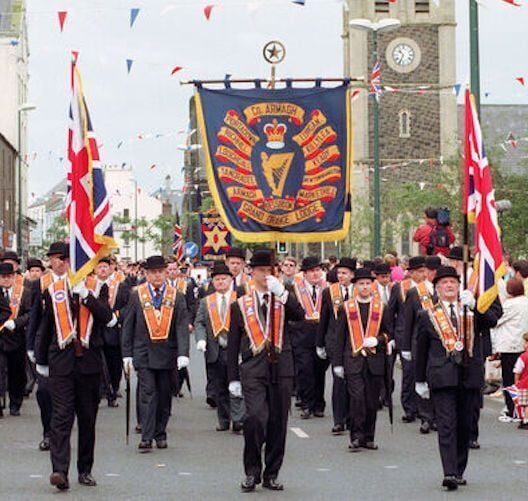 Orange Order march up in the air following protests