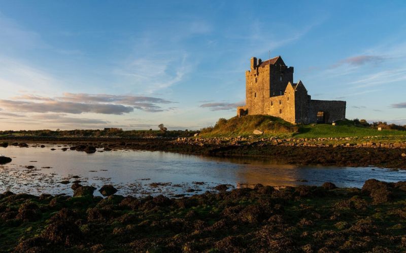 Kinvara returns to Dunguaire Castle's chained gates three years after closure