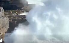 Dramatic rescue after person knocked from cliff at Inishmore’s "Wormhole"