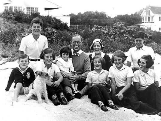 The Kennedy family at Hyannis Port, 1931. What are the origins of your family's name? A comprehensive listing of the main Irish surnames, letters H - M.