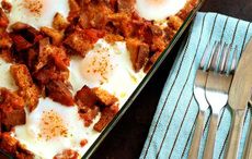 An Irish chef's tasty breakfast bacon, egg, and cheese bake recipe