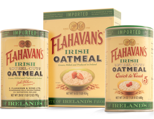 Flahavan\'s Irish Oatmeal.