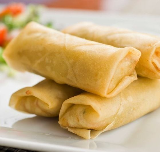 Tradition with a twist! Corned beef and cabbage spring rolls recipe