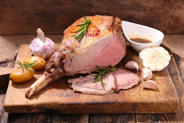 Gilligan's Gourmet: Roast leg of lamb with mint sauce recipe