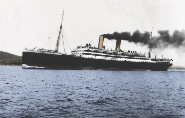 The Empress of Ireland ocean liner.
