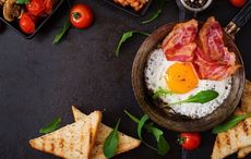 Clodagh McKenna's baked eggs with smoked bacon and cheddar cheese recipe