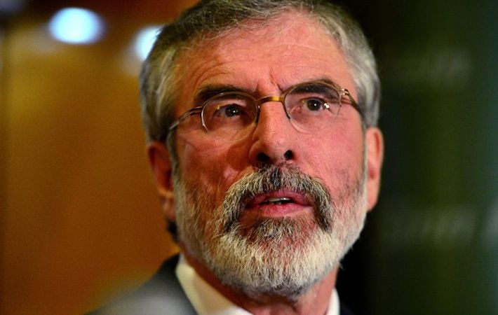 Gerry Adams says Brexit is an opportunity for Irish unity