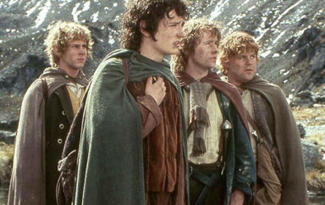 Frodo and his Hobbit pals facing danger... in County Clare.