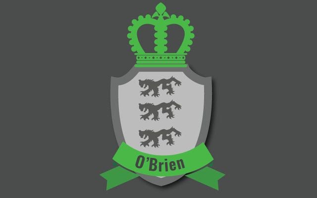 Here are some interesting facts about the Irish last name O\'Brien, including its history, family crest, coat of arms, and famous clan members. 