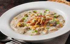 A comforting Irish potato and cheese soup recipe