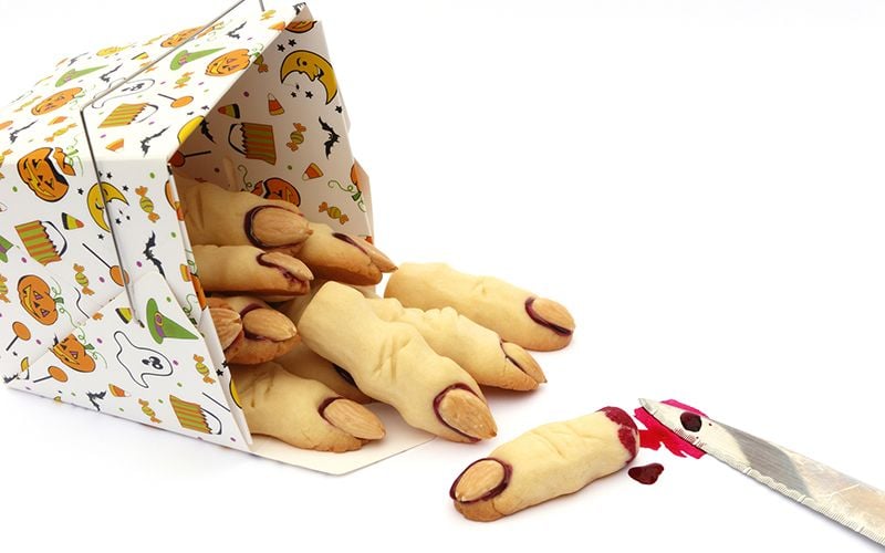 Halloween Irish witch fingers cookies recipe