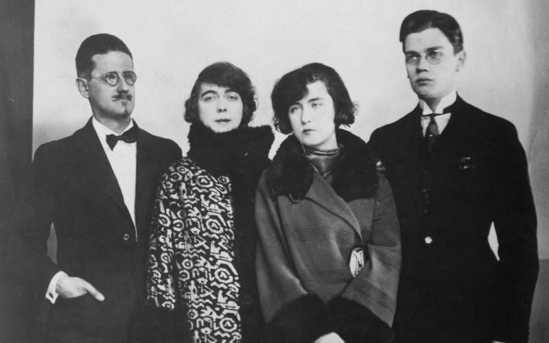 Paparazzi hounded James Joyce after his late marriage to Nora Barnacle