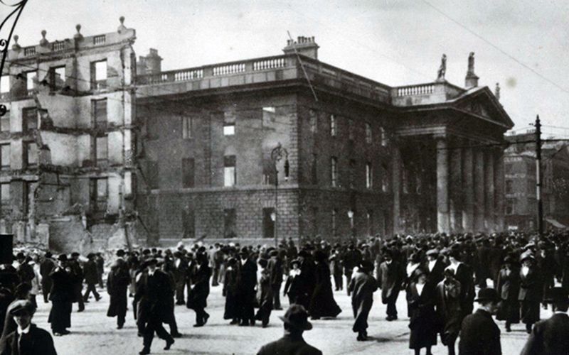 Moira Regan eyewitness to 1916 Rising at the GPO