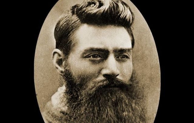 Ned Kelly on November 10, 1890, the day before his execution.