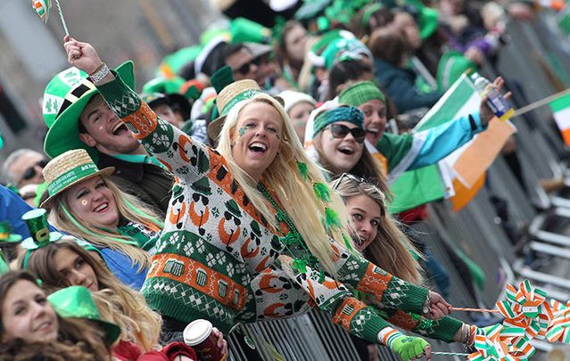 How people around the world celebrated St. Patrick’s Day 2016. Above: Dublin.