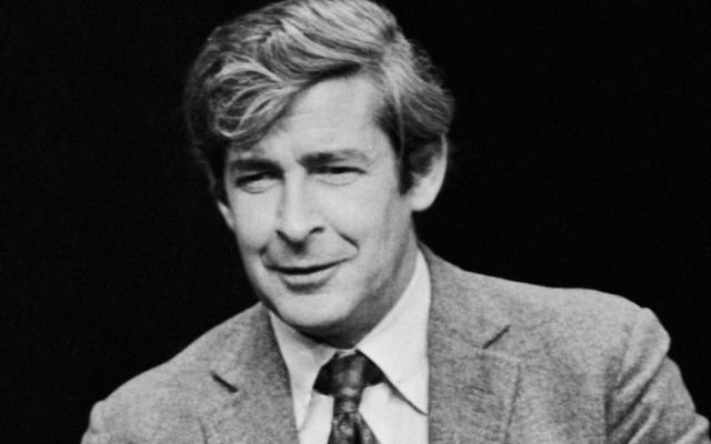 September 19, 1978: Dave Allen on stage at the Vaudeville Theatre, London.