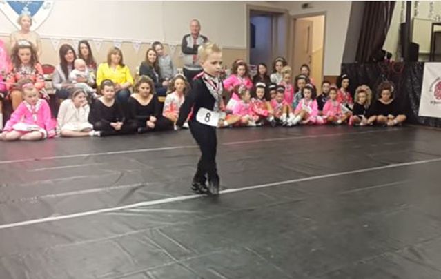 Young Irish dancer from Scotland, Oscar Donnelly, is a star in the making.