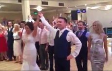 WATCH: 'Lord of the Dance' hits a wedding dance floor!