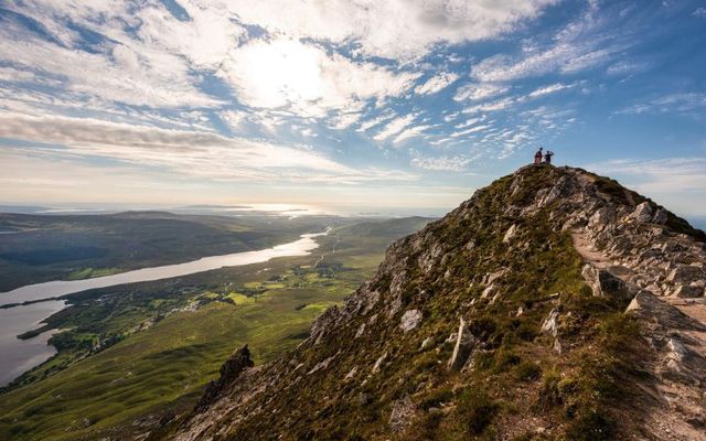 Mount Errigal, Donegal: Shimmering quartzite rock, a one hours hike and views of the whole of Ulster and beyond.