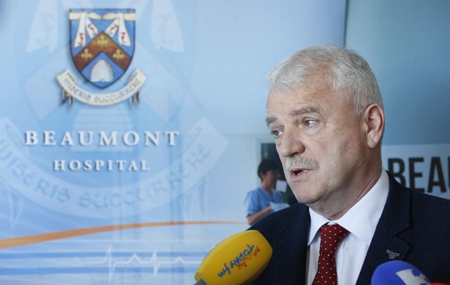Junior Health Minister Finian McGrath opens the newly refurbished National Kidney Transplant Unit at Beaumont Hospital last week.