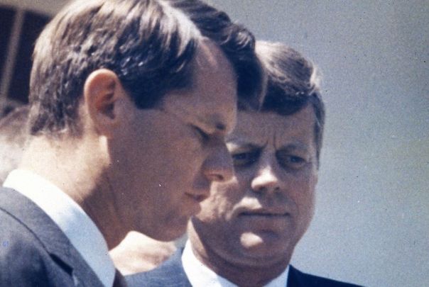 Robert F. Kennedy and President John F. Kennedy