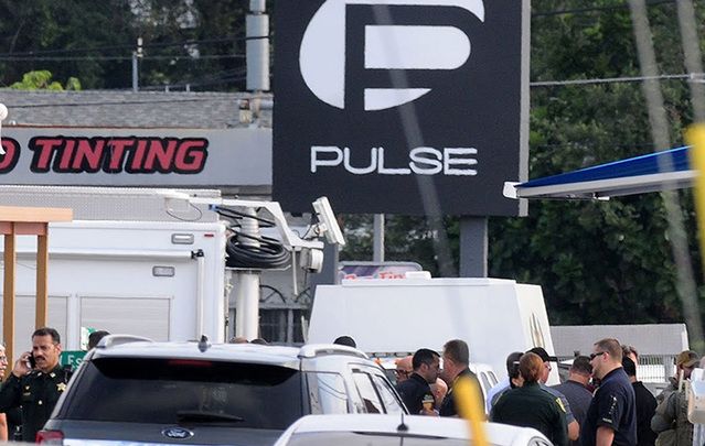 Aftermath outside Pulse nightclub, in Orlando: Religious belief is no excuse for bigotry or sexism. And more than one religion needs to confront that.