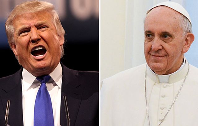 Donald Trump v Pope Francis: Latest polls show The Donald’s massive loss of Catholic voters to Hillary Clinton.