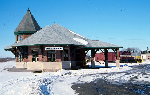 CN station, Smiths Falls Ontario.