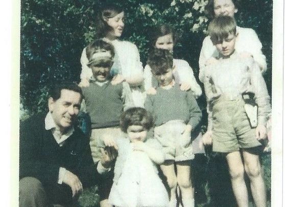 Jean Farrell and her family.