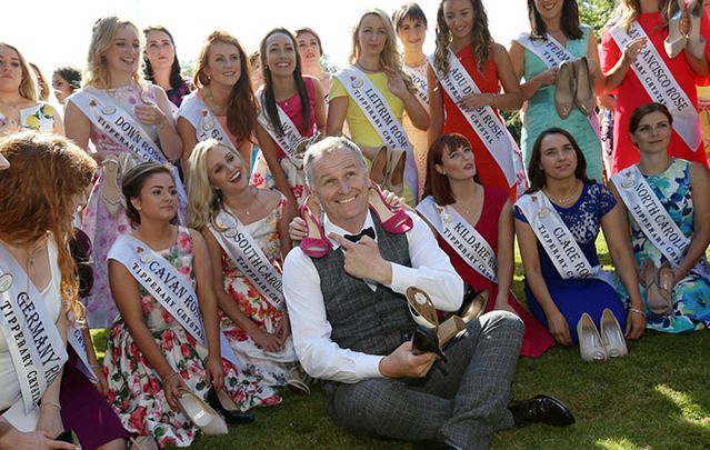 Daithi O Se and the hopeful Roses: Look closely at the Roses' faces. Are they amused? Welcome to 2016!
