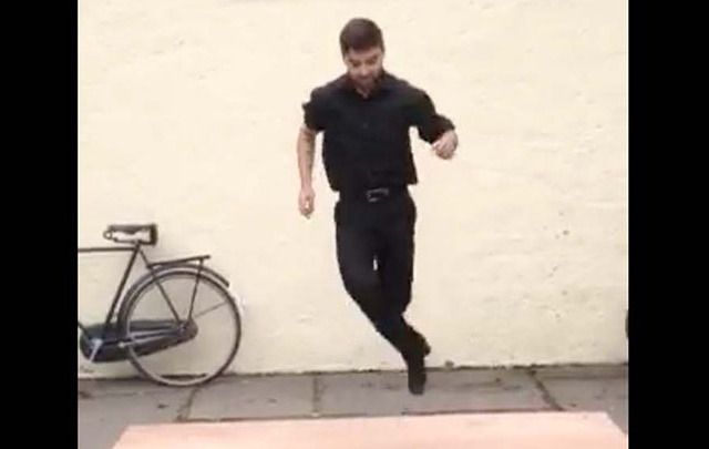 Talented Irish dancer Kevin Prendergast.