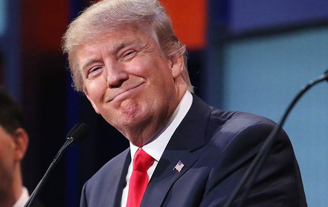 Donald J Trump.