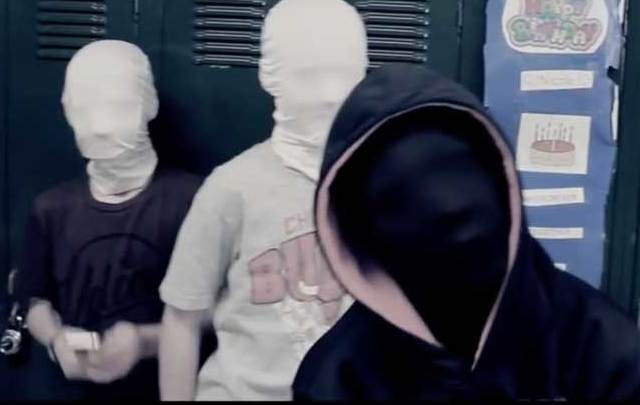A scene from 12-year-old Jonah Maxwell's short film "The Bully."