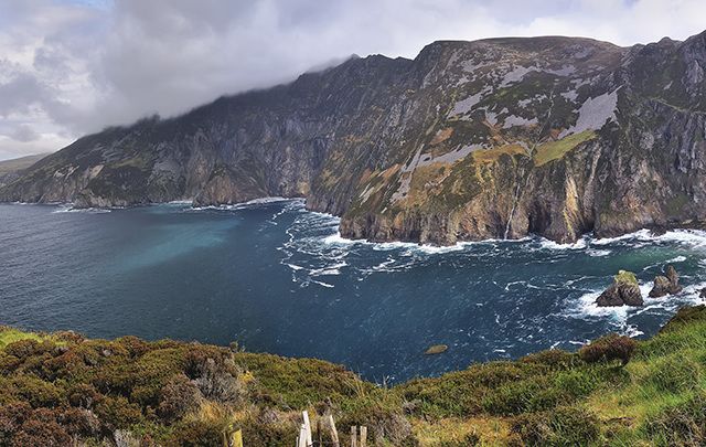 The amazing restorative views of the Donegal coastline.