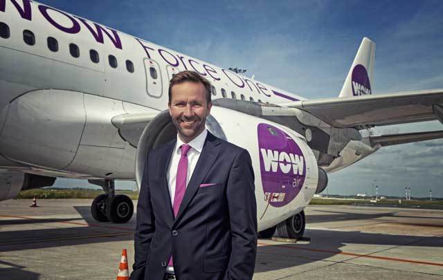 CEO of WOW air Skuli Mogensen.