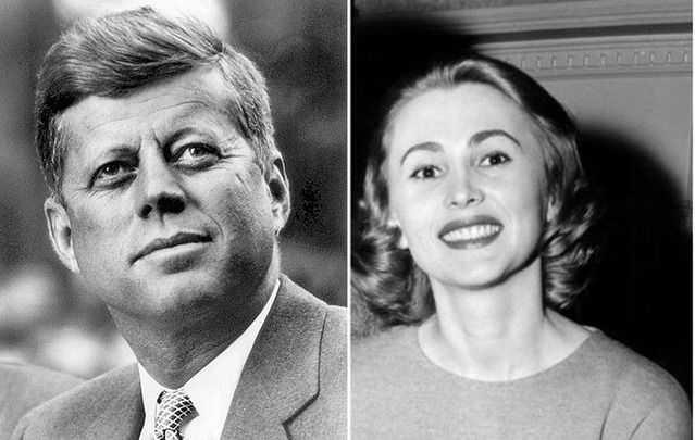 JFK and Alicia Corning Clark