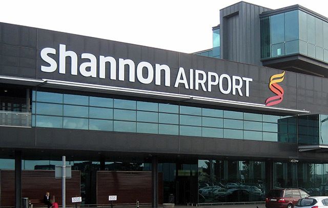 Shannon Airport.
