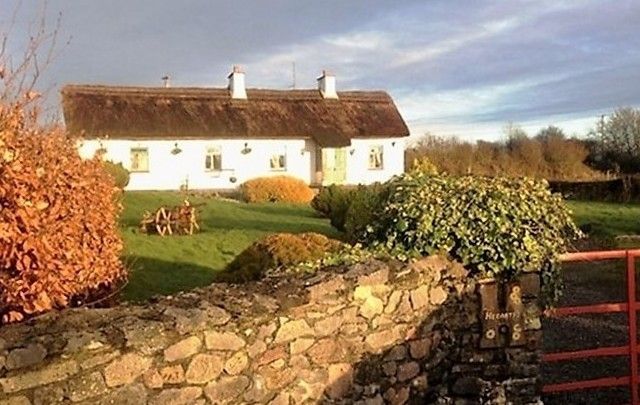 A cozy cottage at Derryhippo, Castlecoote, County Roscommon.