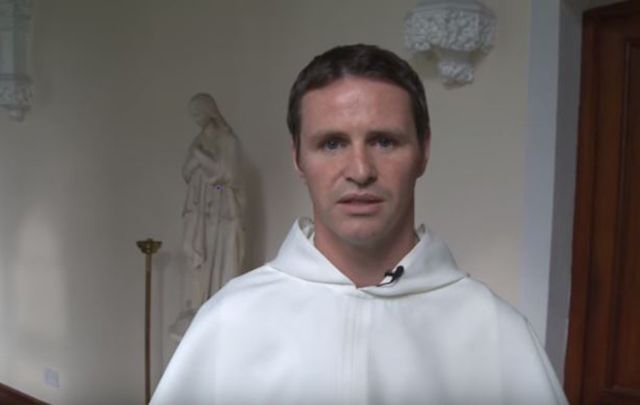 Belfast-born Philip Mulryne took his Solemn Profession during mass in Dublin last Sunday to begin his last year of study for the priesthood.