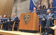 New York Irish American Police Commissioner sworn in as bombing suspect arrested