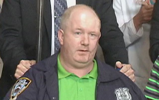 Hero NYPD cop Brian O’Donnell, from County Offaly.