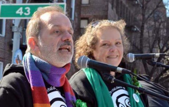 Brendan Fay and Kathleen Walsh D’Arcy.