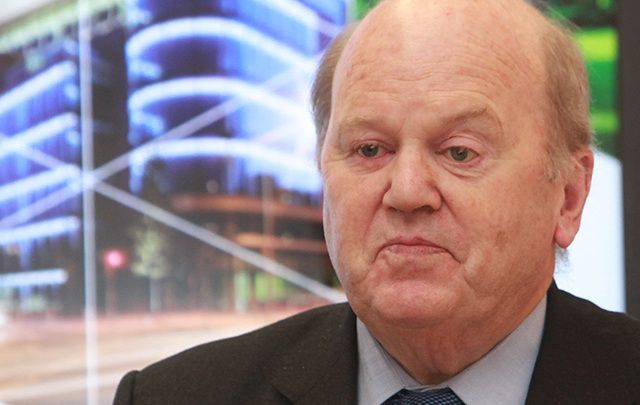 Irish Finance Minister Michael Noonan.