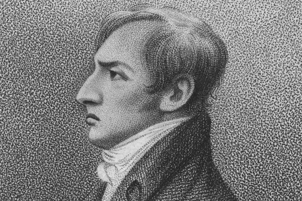 Robert Emmet, Irish rebel leader executed for organizing the 1803 rebellion. 